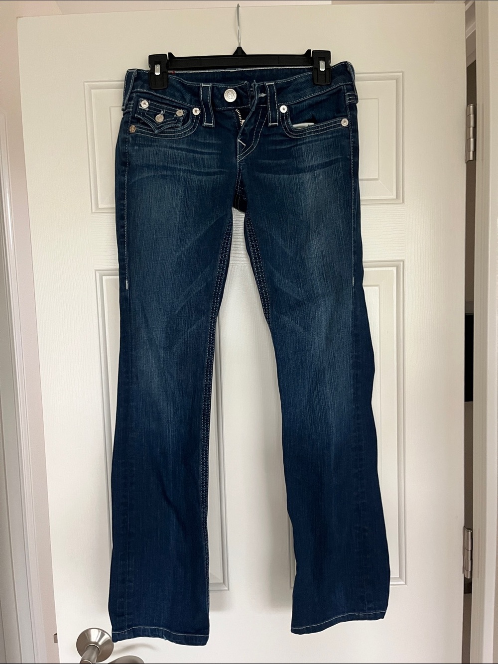 Vintage True Religion Women's Straight Leg Jeans